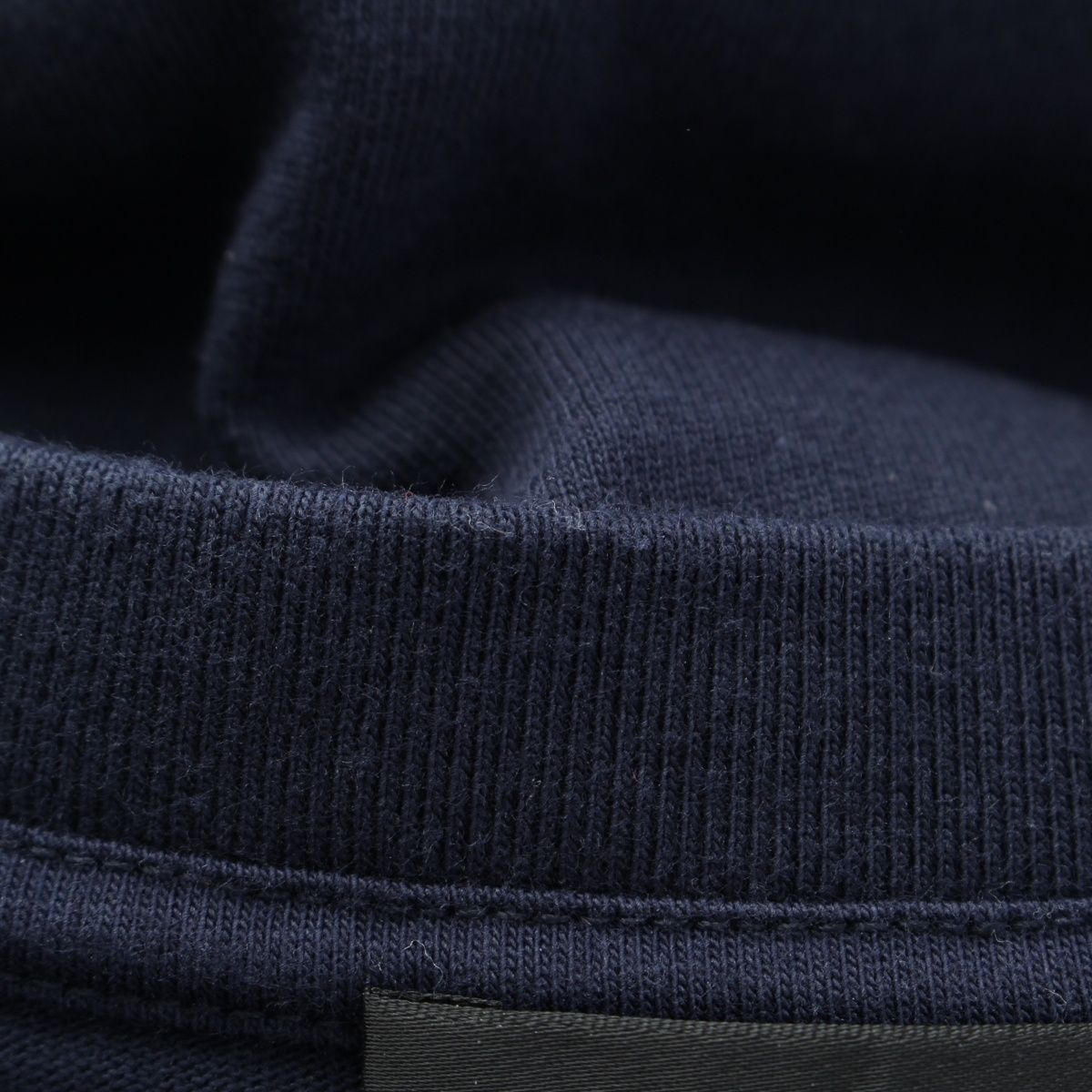 Balenciaga Bonjour Logo Short Sleeve T-Shirt Navy XS — view 8