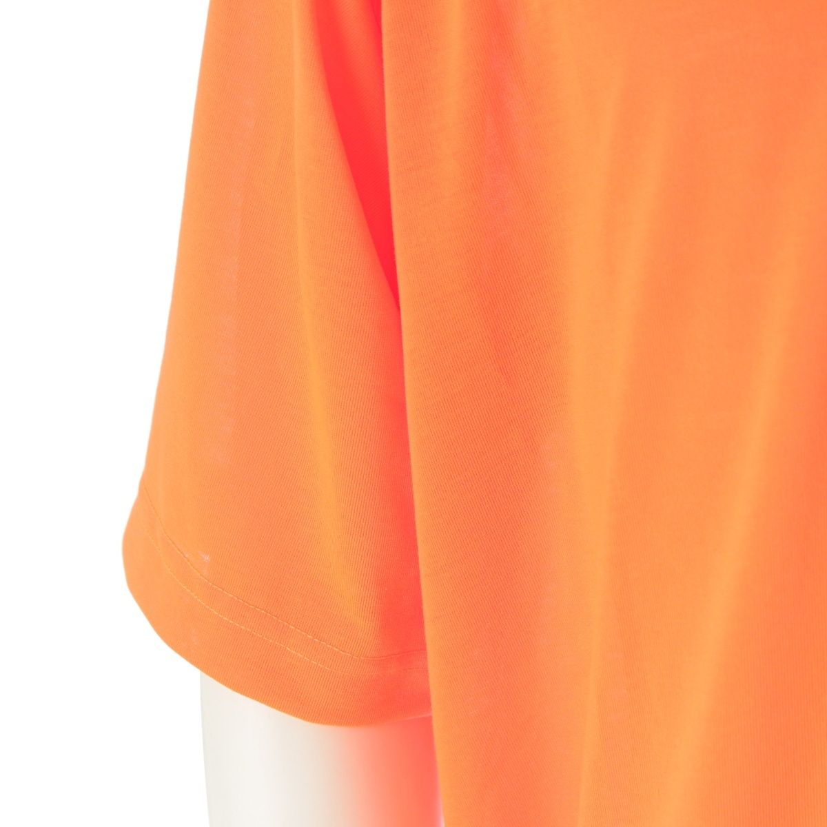 Balenciaga Wardrobe Logo Short Sleeve T-Shirt Orange XS — view 6
