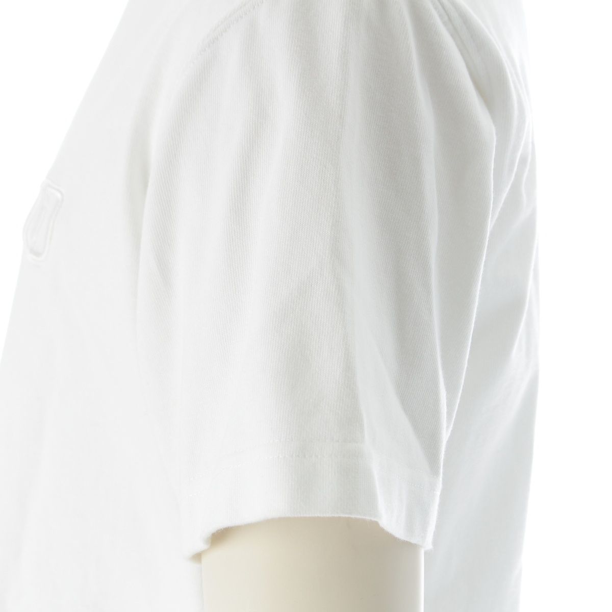 Dior CD Icon Cotton Regular Fit T-Shirt Jersey Short Sleeve Top White XS — view 7