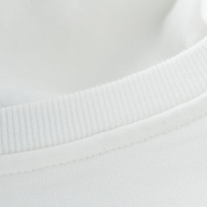 Dior CD Icon Cotton Regular Fit T-Shirt Jersey Short Sleeve Top White XS — view 9