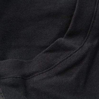 Prada Nylon Trim Triangle Logo Short Sleeve T-Shirt Black XXL — view 8