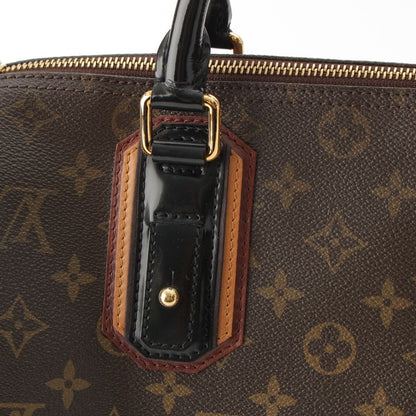Louis Vuitton Monogram Mirage Speedy 30 Leather Boston Bag Black Brown — view 9