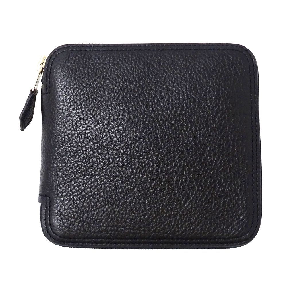 Hermes Tote Silky Pop Silk Buffalo Skipper Black Eco Foldable — view 6