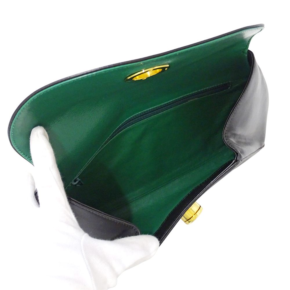 Cartier Clutch Panthère Leather Black — view 5