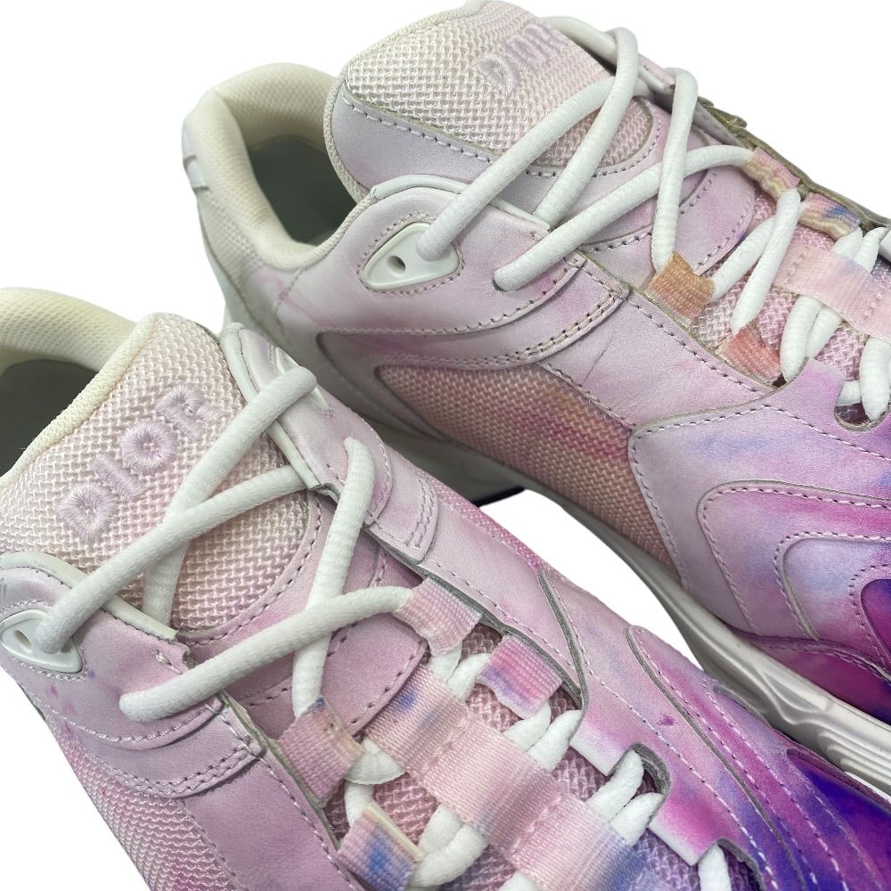 Dior Cd1 Sneakers Tie Dye Pattern Gradient Pink Purple 42 Street Daily — view 7