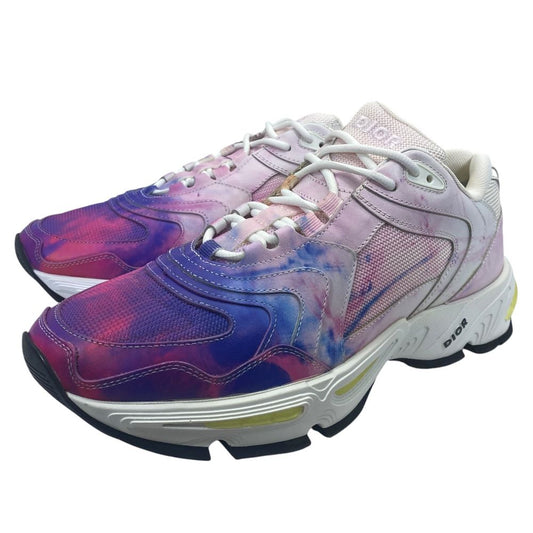 Dior Cd1 Sneakers Tie Dye Pattern Gradient Pink Purple 42 Street Daily