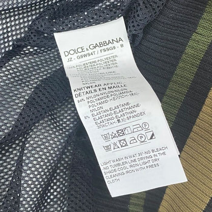 Dolce & Gabbana Zip Up Jacket All Over Logo Camouflage Khaki D&G & 50: Mode — view 8