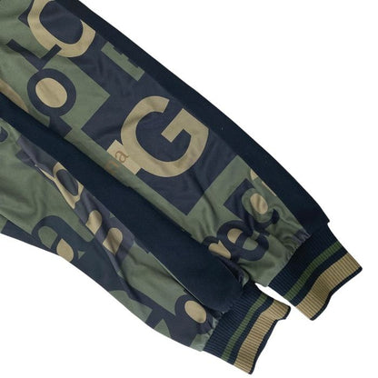 Dolce & Gabbana Zip Up Jacket All Over Logo Camouflage Khaki D&G & 50: Mode — view 6