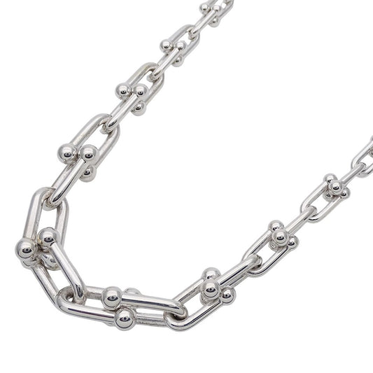 Tiffany & Co Necklace Graduated Link Silver Polished