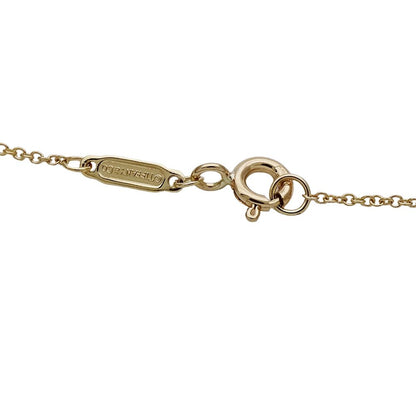 Tiffany & Co Necklace Mini Heart Tag Yellow Gold Polished — view 5