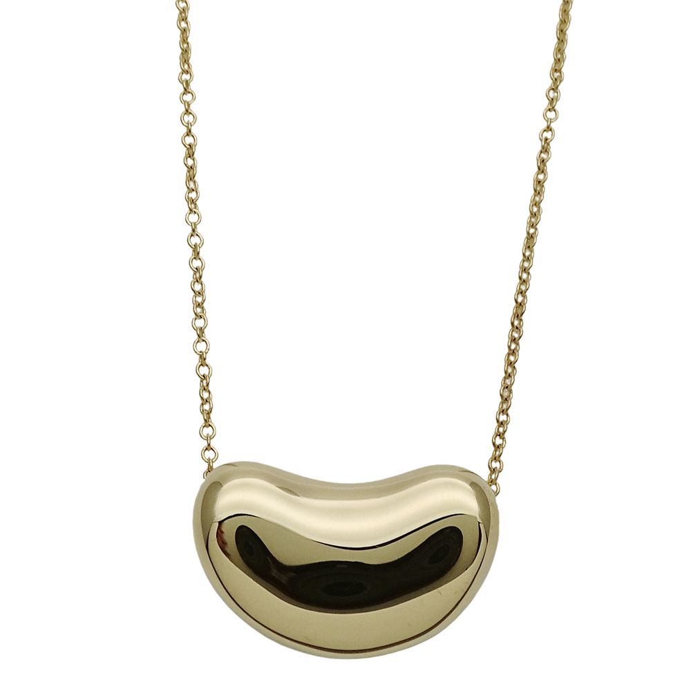 Tiffany & Co Necklace Elsa Peretti Bean Yellow Gold Polished — view 2