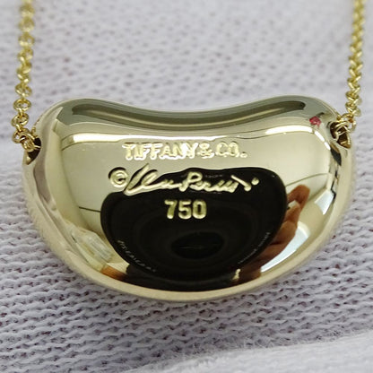 Tiffany & Co Necklace Elsa Peretti Bean Yellow Gold Polished — view 8