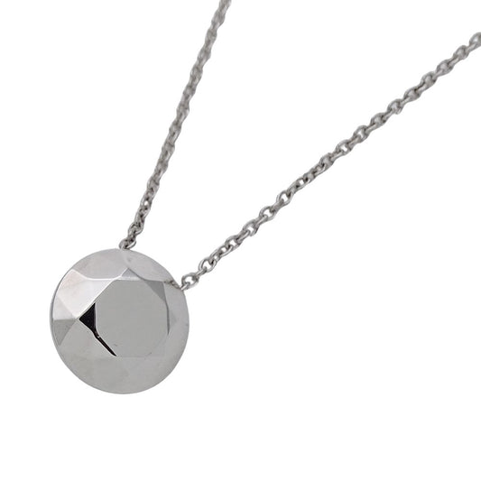 Tiffany & Co Necklace Elsa Peretti Faceted Platinum Polished