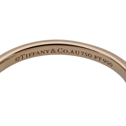 Tiffany & Co Ring Diamond Jean Schlumberger Pink Gold Platinum Polished — view 6