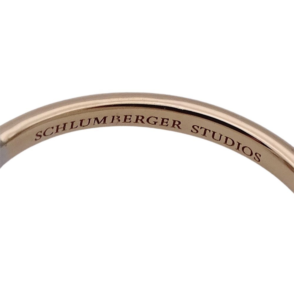 Tiffany & Co Ring Diamond Jean Schlumberger Pink Gold Platinum Polished — view 7