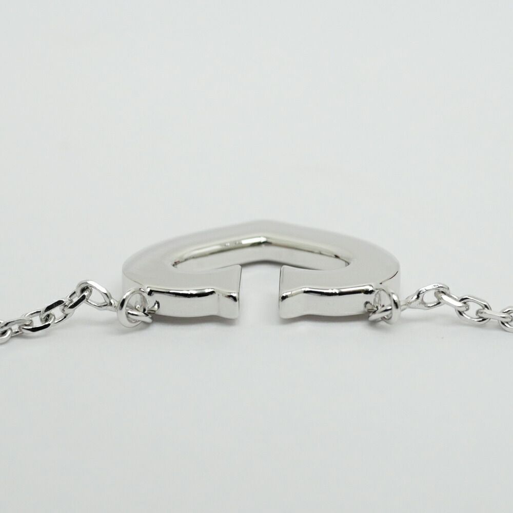 Cartier C Heart Necklace 18k WG 750 Regular Box Small Items Polished Finished — view 4