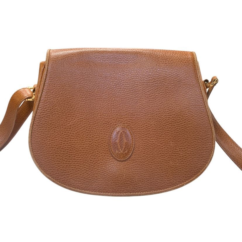 Cartier Must Line Shoulder Bag Brown