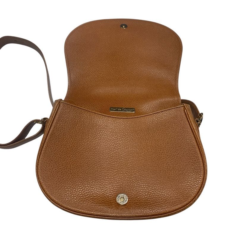 Cartier Must Line Shoulder Bag Brown — view 3