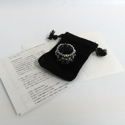 Chrome Hearts Ring Cemetery Cross 925 Sterling Silver with Invoice — view 9