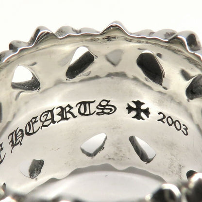 Chrome Hearts Ring Cemetery Cross 925 Sterling Silver with Invoice — view 7