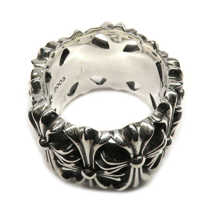Chrome Hearts Ring Cemetery Cross 925 Sterling Silver with Invoice — view 5