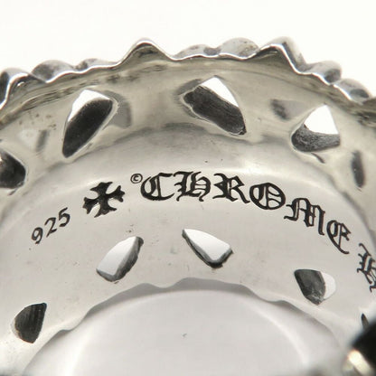 Chrome Hearts Ring Cemetery Cross 925 Sterling Silver with Invoice — view 6