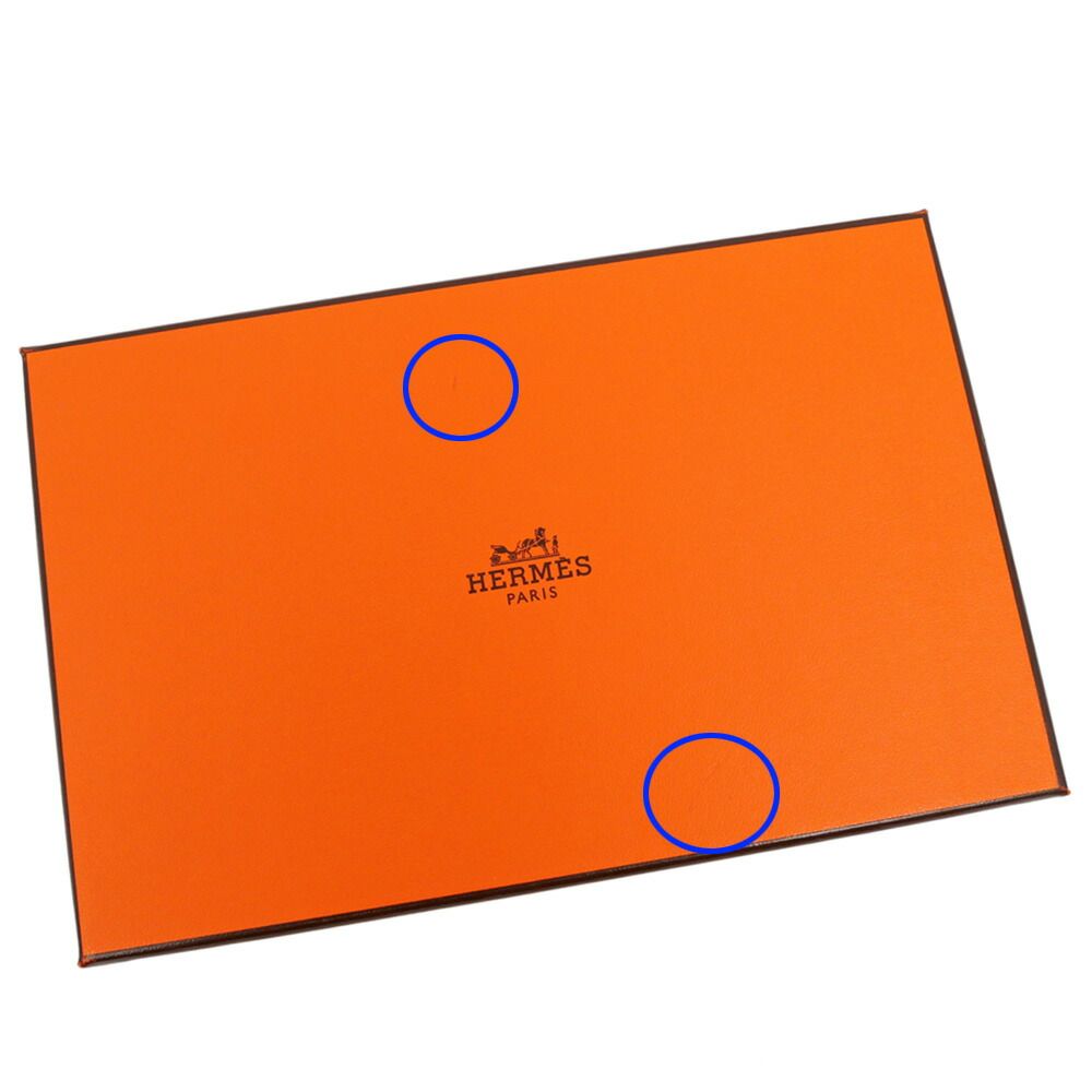 Hermes Citizen Twill Long Brown Silver Wallet Bifold — view 8