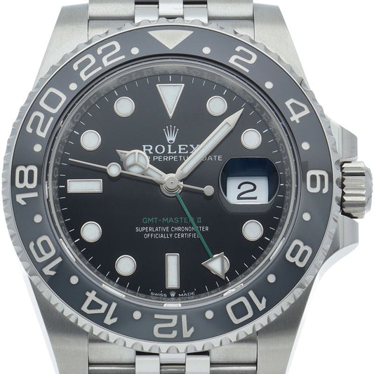 Rolex GMT Master 2 Watch Box SS Black