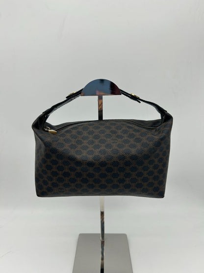 Celine Macadam Pattern Shoulder Pouch Logo