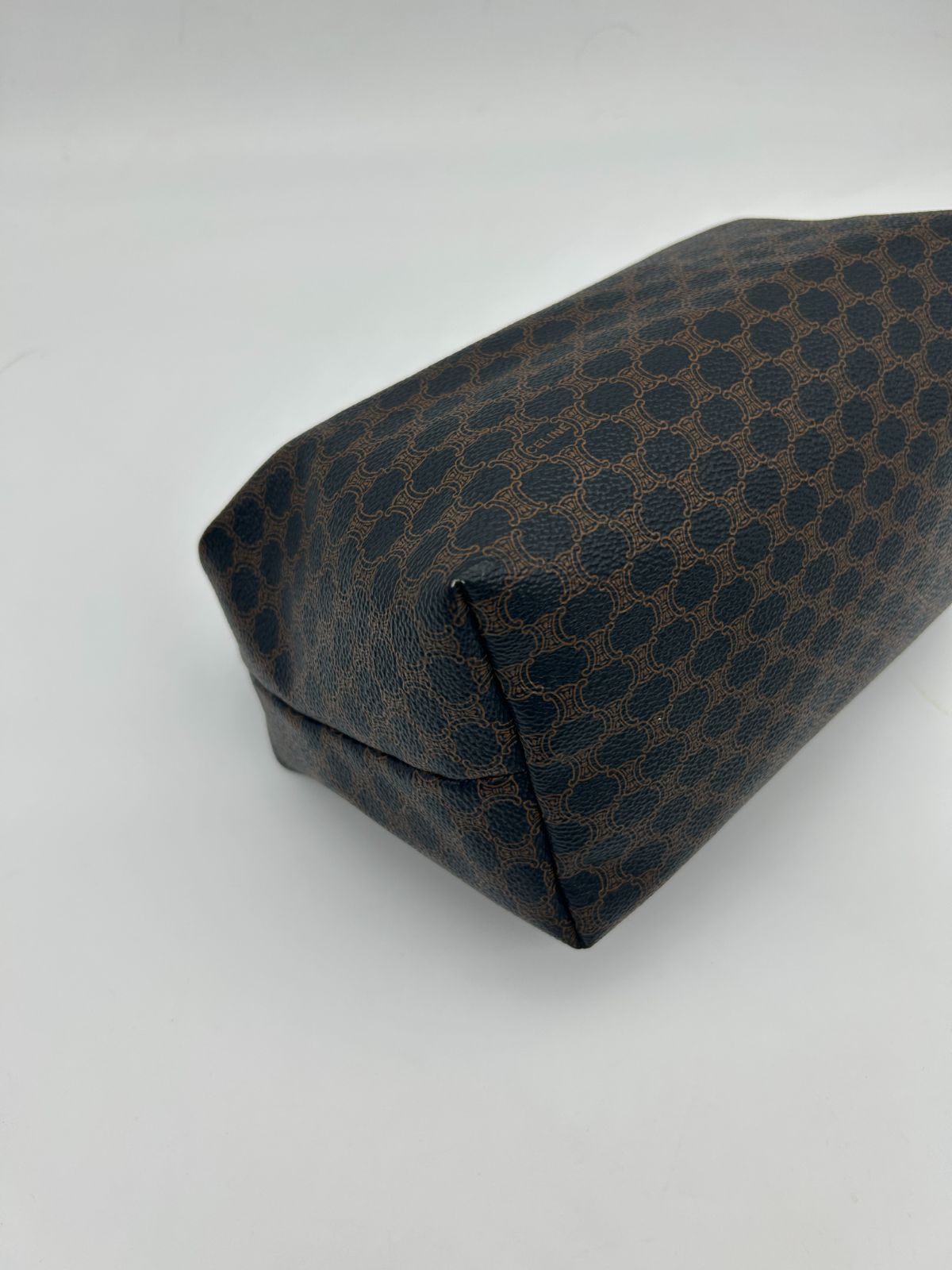 Celine Macadam Pattern Shoulder Pouch Logo — view 8