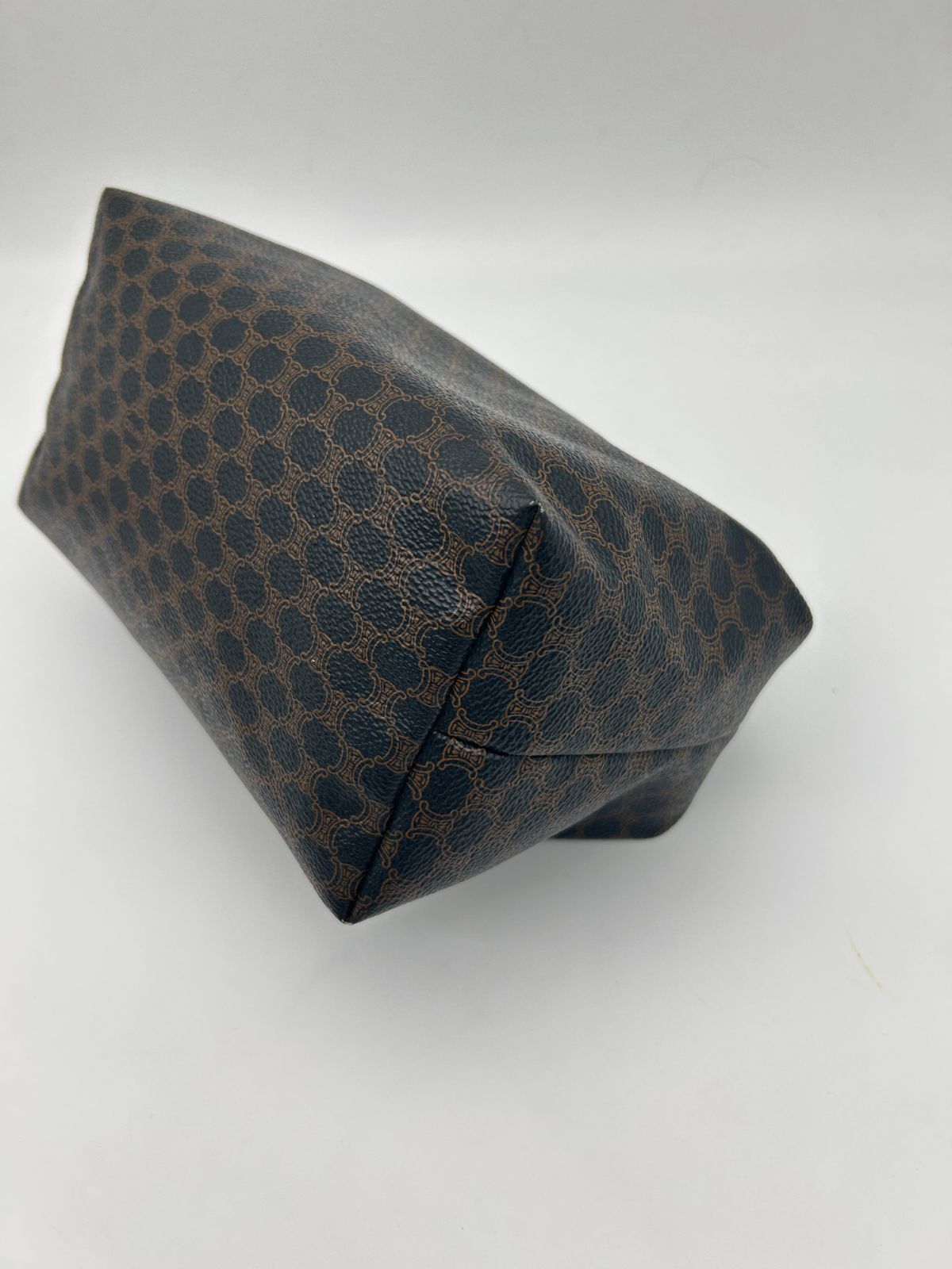 Celine Macadam Pattern Shoulder Pouch Logo — view 7