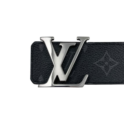 Louis Vuitton Belt LV Initial 40 mm Reversible Monogram Eclipse Black — view 3