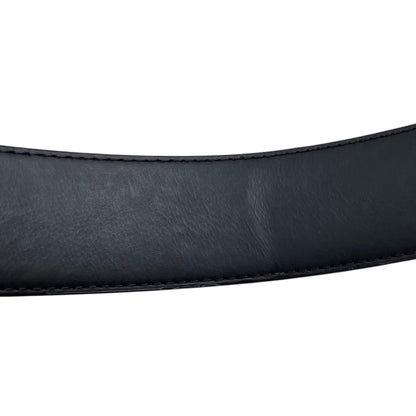 Louis Vuitton Belt LV Initial 40 mm Reversible Monogram Eclipse Black — view 8