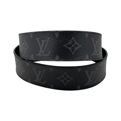 Louis Vuitton Belt LV Initial 40 mm Reversible Monogram Eclipse Black — view 2