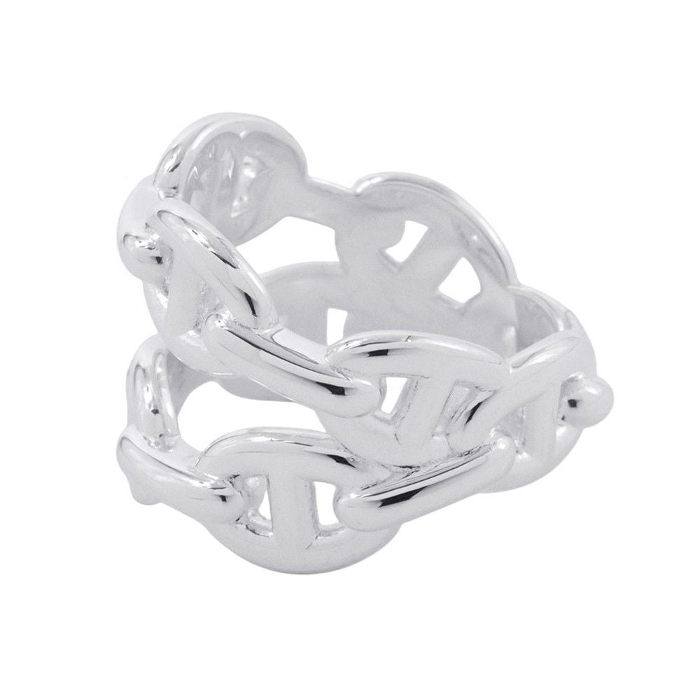 Hermes Ring Chaine D'ancre Double Row 54 Enchainee — view 2