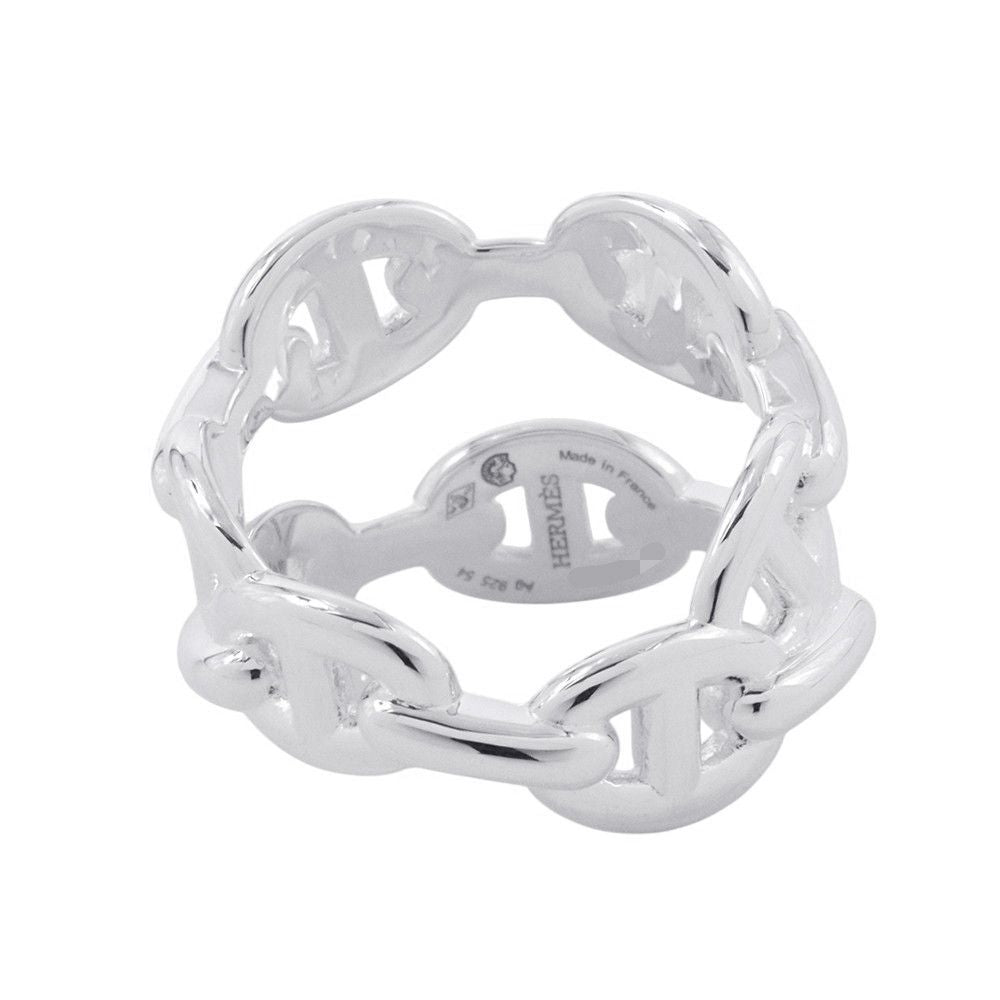 Hermes Ring Chaine D'ancre Double Row 54 Enchainee — view 3