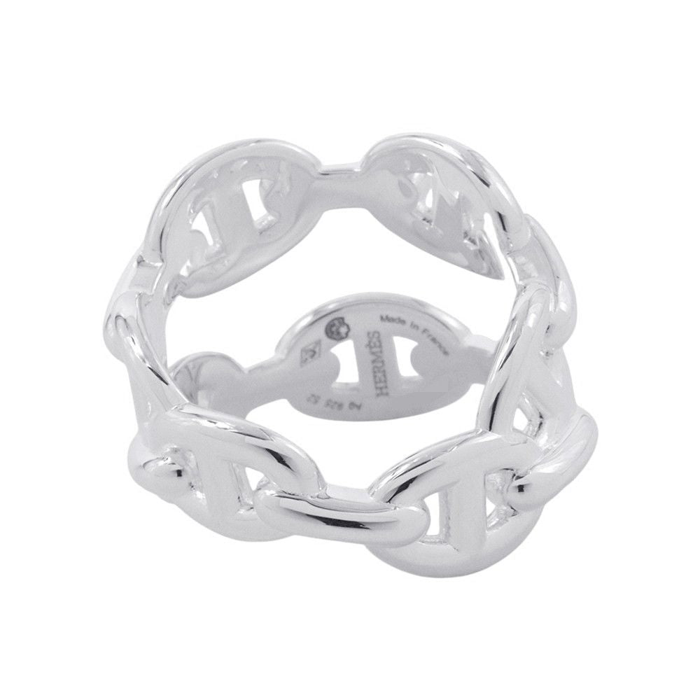 Hermes Ring Chaine D'ancre Double Row 52 Enchainee — view 3