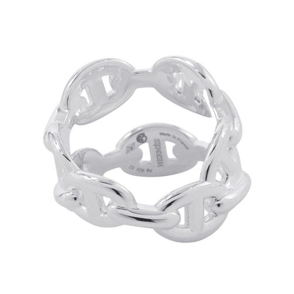 Hermes Ring Chaine D'ancre Double Row 52 Enchainee — view 3