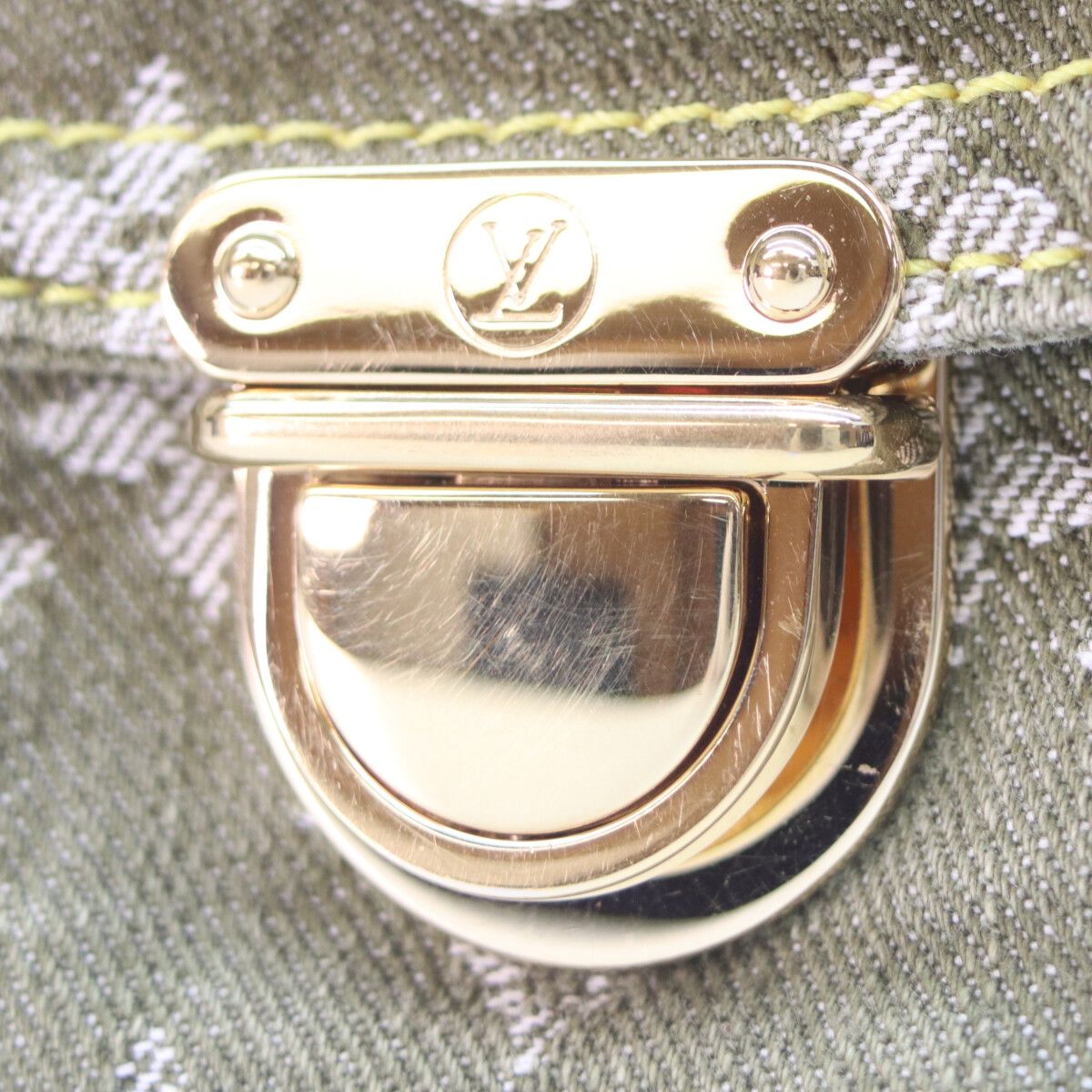 Louis Vuitton Monogram Denim Riken Neo Speedy Handbag — view 6