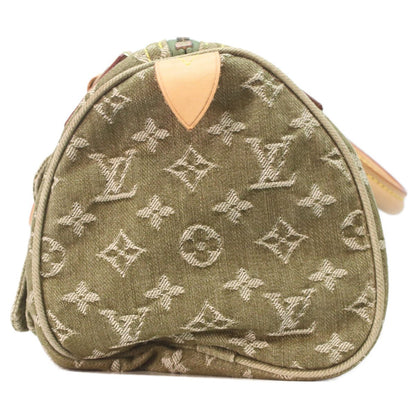 Louis Vuitton Monogram Denim Riken Neo Speedy Handbag — view 2