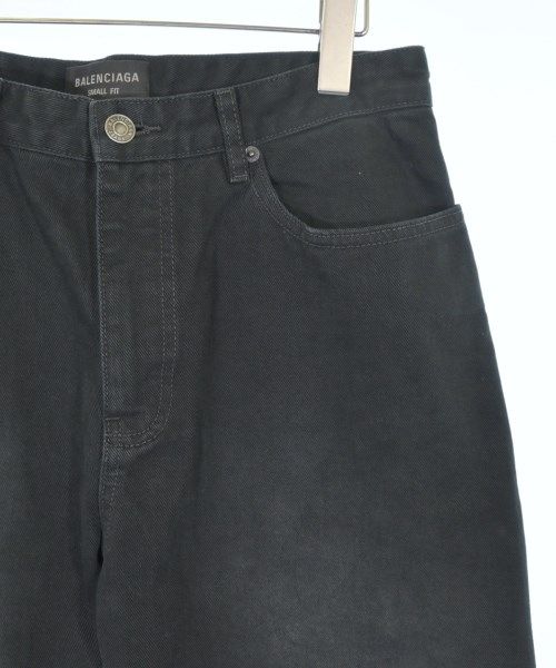 Balenciaga Denim Pants Black — view 4