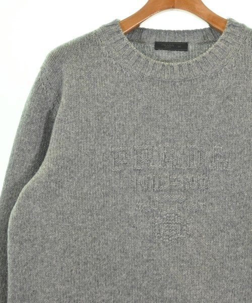 Prada Knit Sweater Gray — view 4