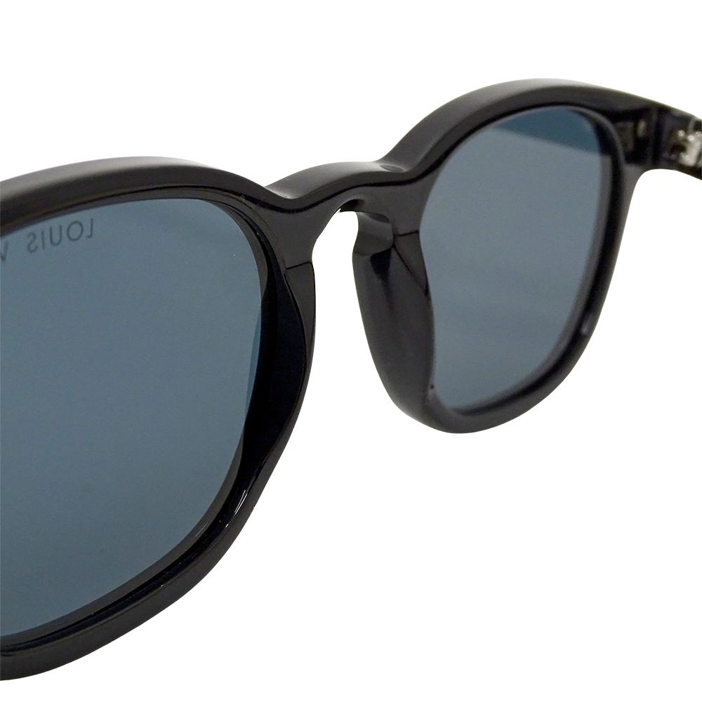 Louis Vuitton Sunglasses LV Signature Square Round Black Cool Summer Eyewear — view 5