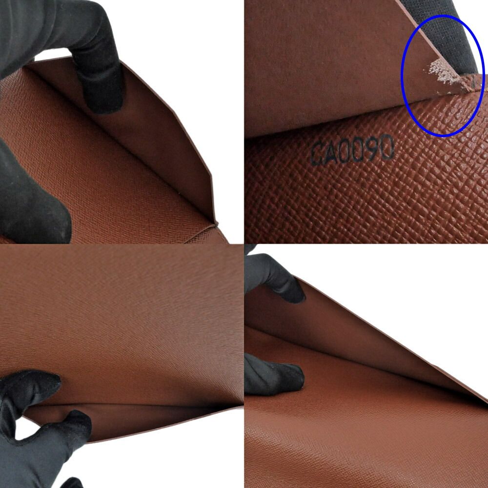 Louis Vuitton Agenda Bureau Monogram Brown Leather Notebook Cover a — view 8