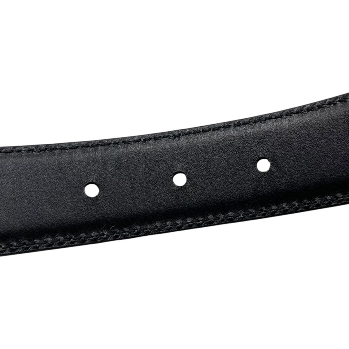 Gucci Belt Shi Marais the Logo Brown Silver — view 7