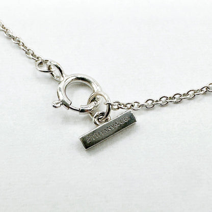 Tiffany & Co T-diamond Turquoise White Gold Necklace 45 cm — view 4