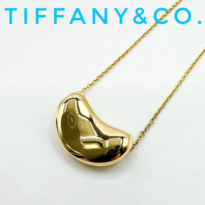 Tiffany & Co Bean Yellow Gold Necklace 45 cm