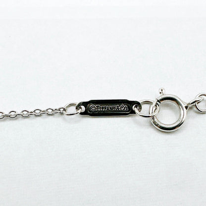 Tiffany & Co Pearl Diamond White Gold Necklace 41 cm — view 4