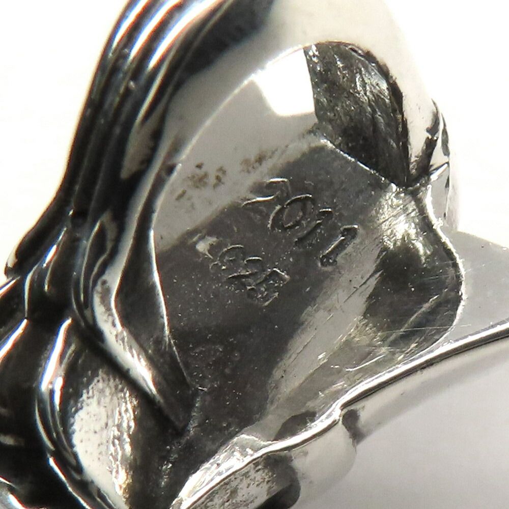 Chrome Hearts Pendant Small Double CH Cross 925 Sterling Silver — view 8
