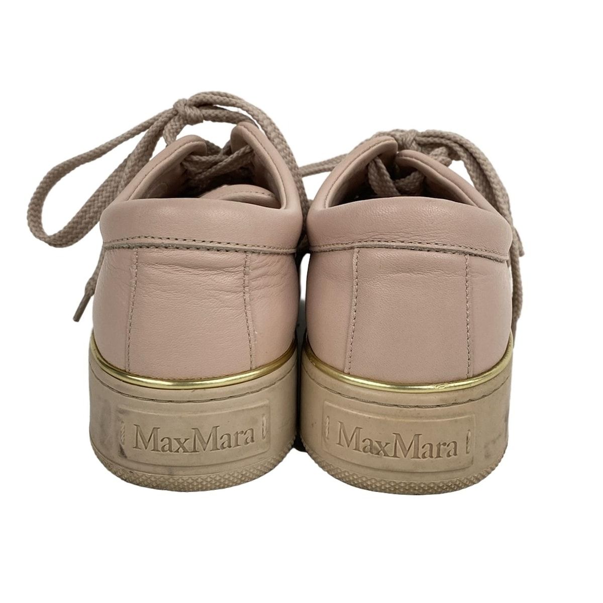 Max Mara Sneakers 36 Pink Leather — view 3